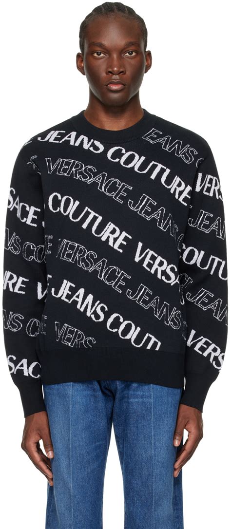 versace jeans couture hercules sweter|Versace Jeans black label.